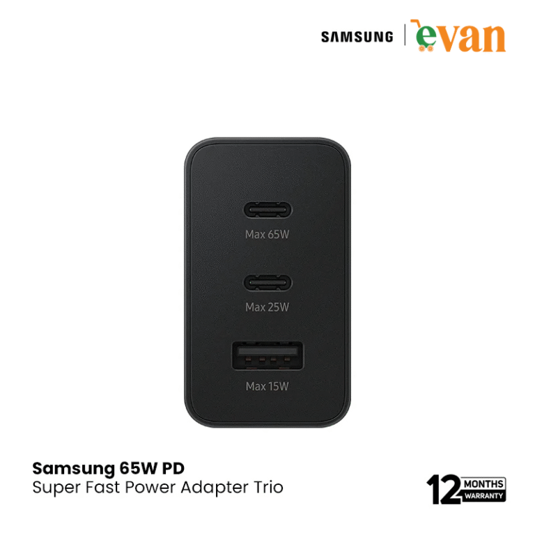 Samsung 65W Trio PD Power Adapter