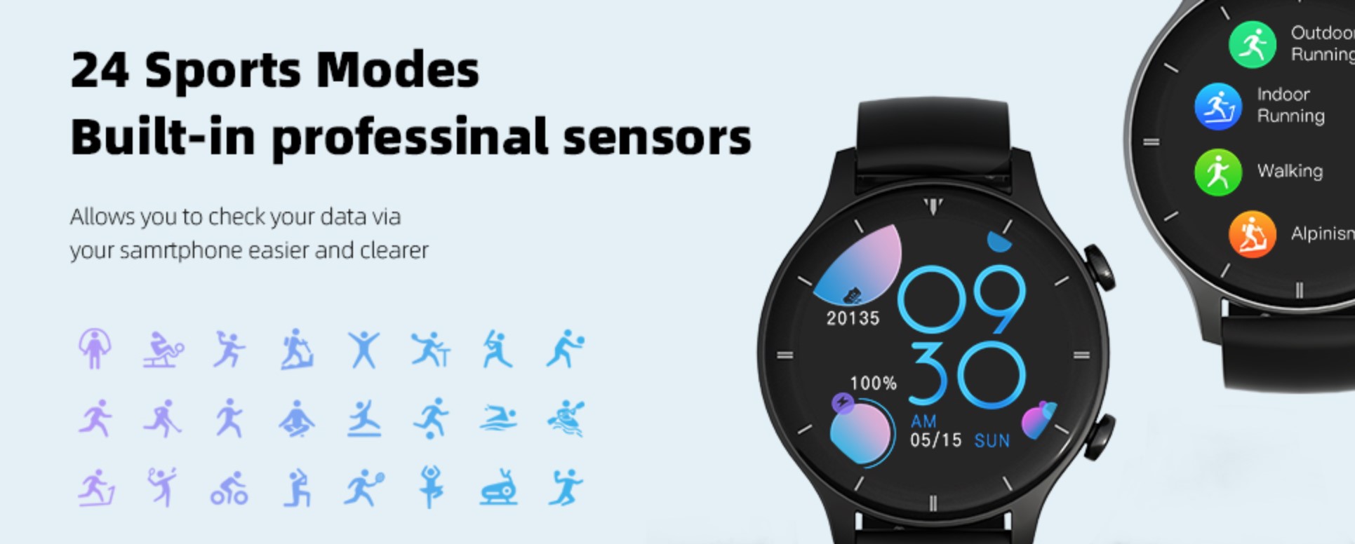 G-Tide R1 Calling Smart watch with SpO2 - GoldMan