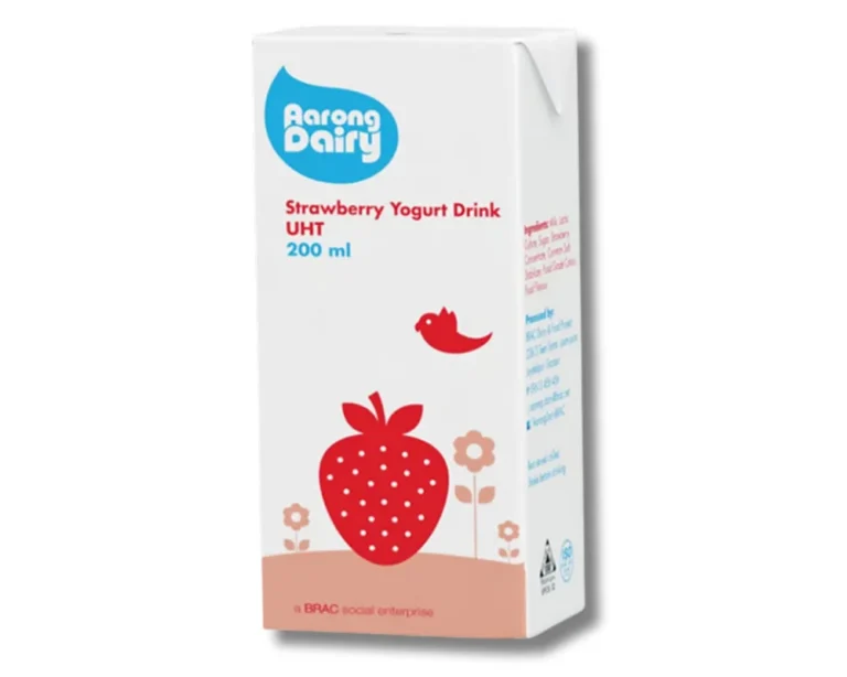 Aarong Dairy Strawberry Yogurt Drink UHT 200ml