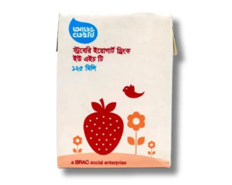 Aarong Dairy Strawberry Yogurt Drink UHT 125ml