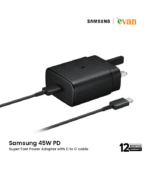 Samsung 45W PD Super Fast Power Adapter with C to C cable(5A/1.8m) (Model EP-T4511) - Image 2