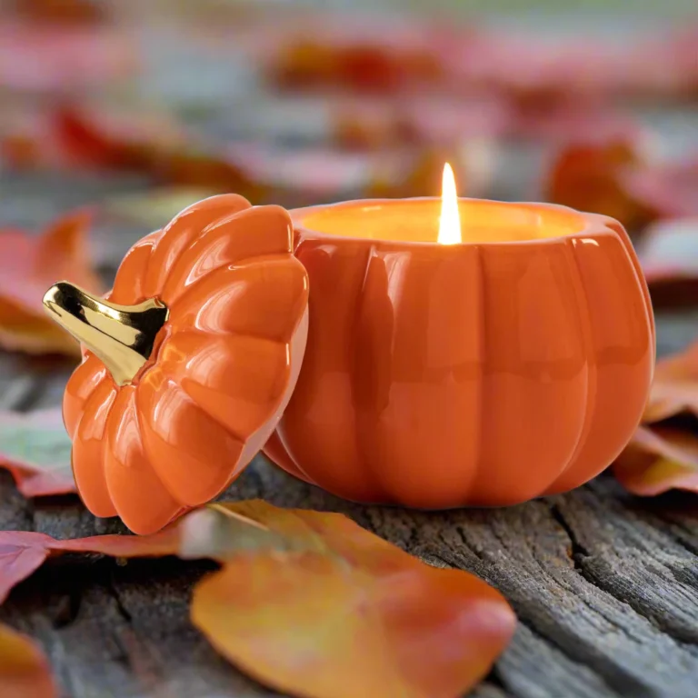 Pumpkin Shape Fragrance Candle