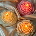 Rose Shape Fragrance Candle