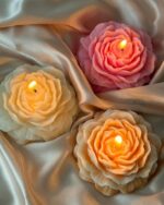 Rose Shape Fragrance Candle