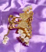 Punch Clip with Stone & Pearl Work