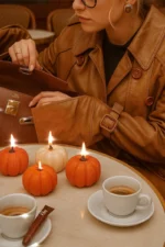 Pumpkin Shape Fragrance Candle