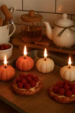 Pumpkin Shape Fragrance Candle