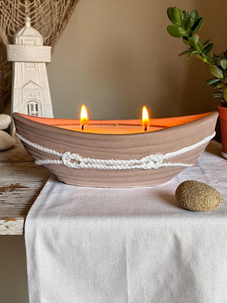 Boat Shape Fragrance Candle